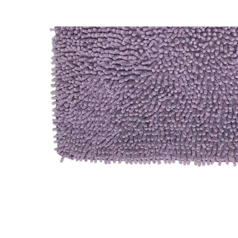 Fantasia Collection Cotton Bathroom Rug, Water Absorbent Bath Rug, Non